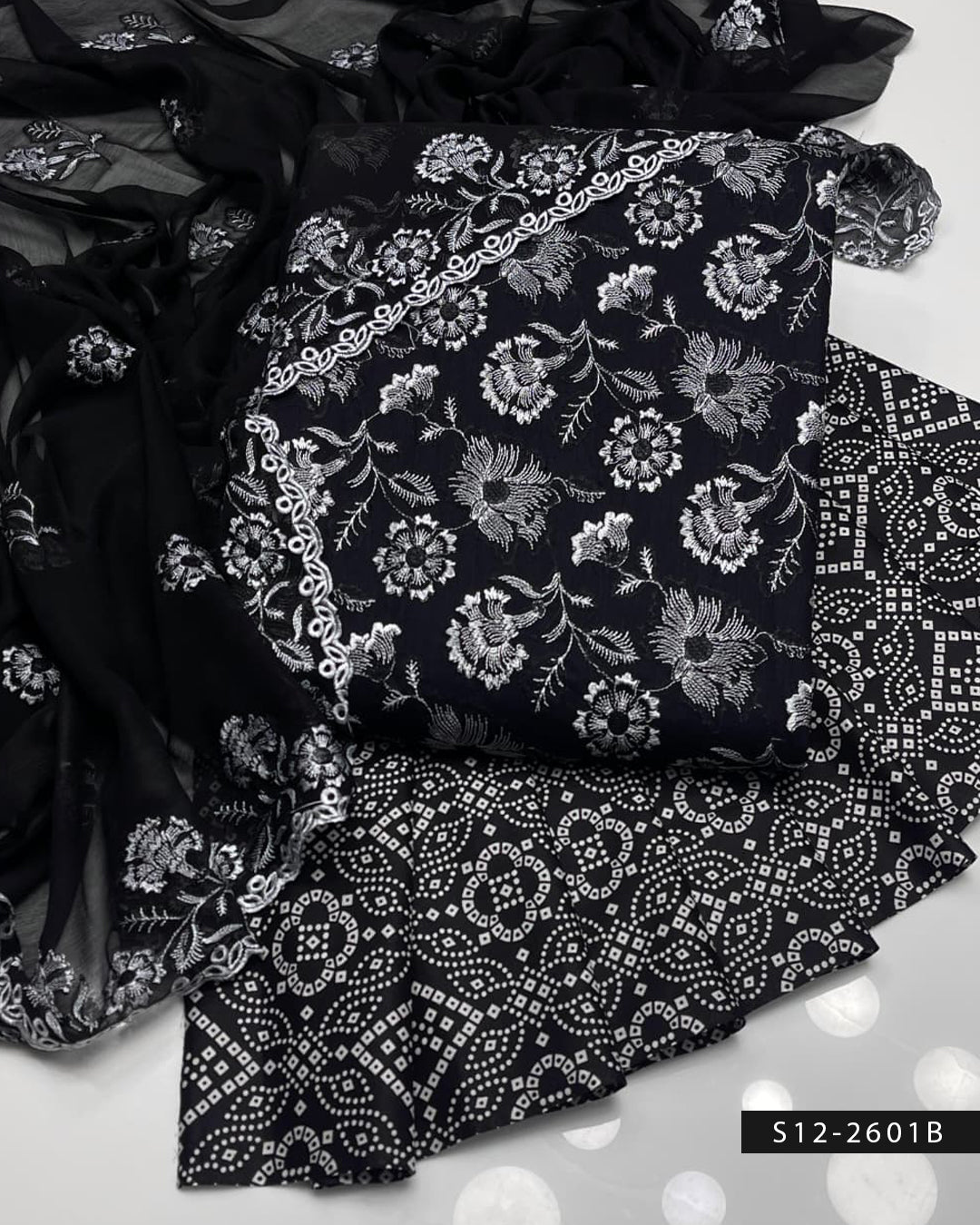 ✨ 3 PC Unstitched Cotton Lawn Dress Collection