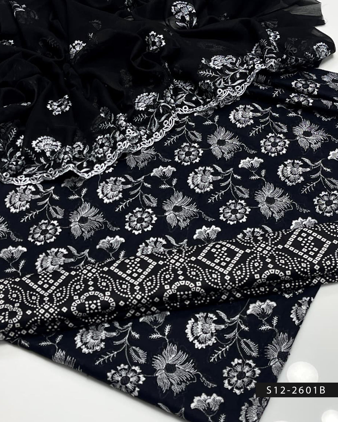 ✨ 3 PC Unstitched Cotton Lawn Dress Collection