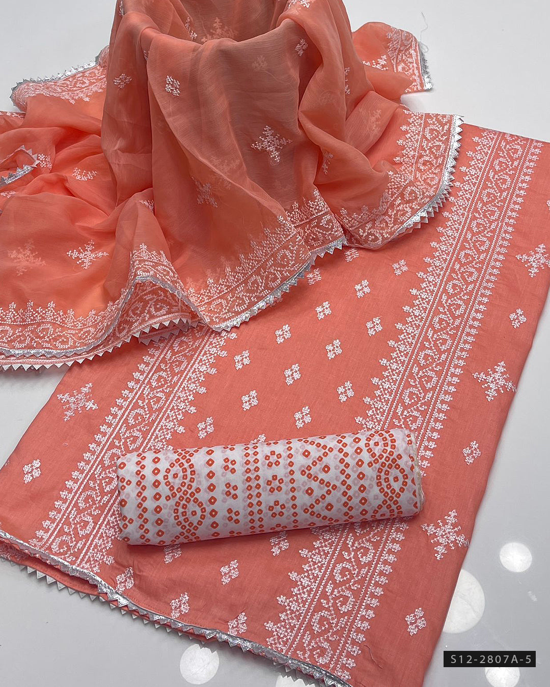 3 PC Unstitched Cotton Lawn Dress Collection