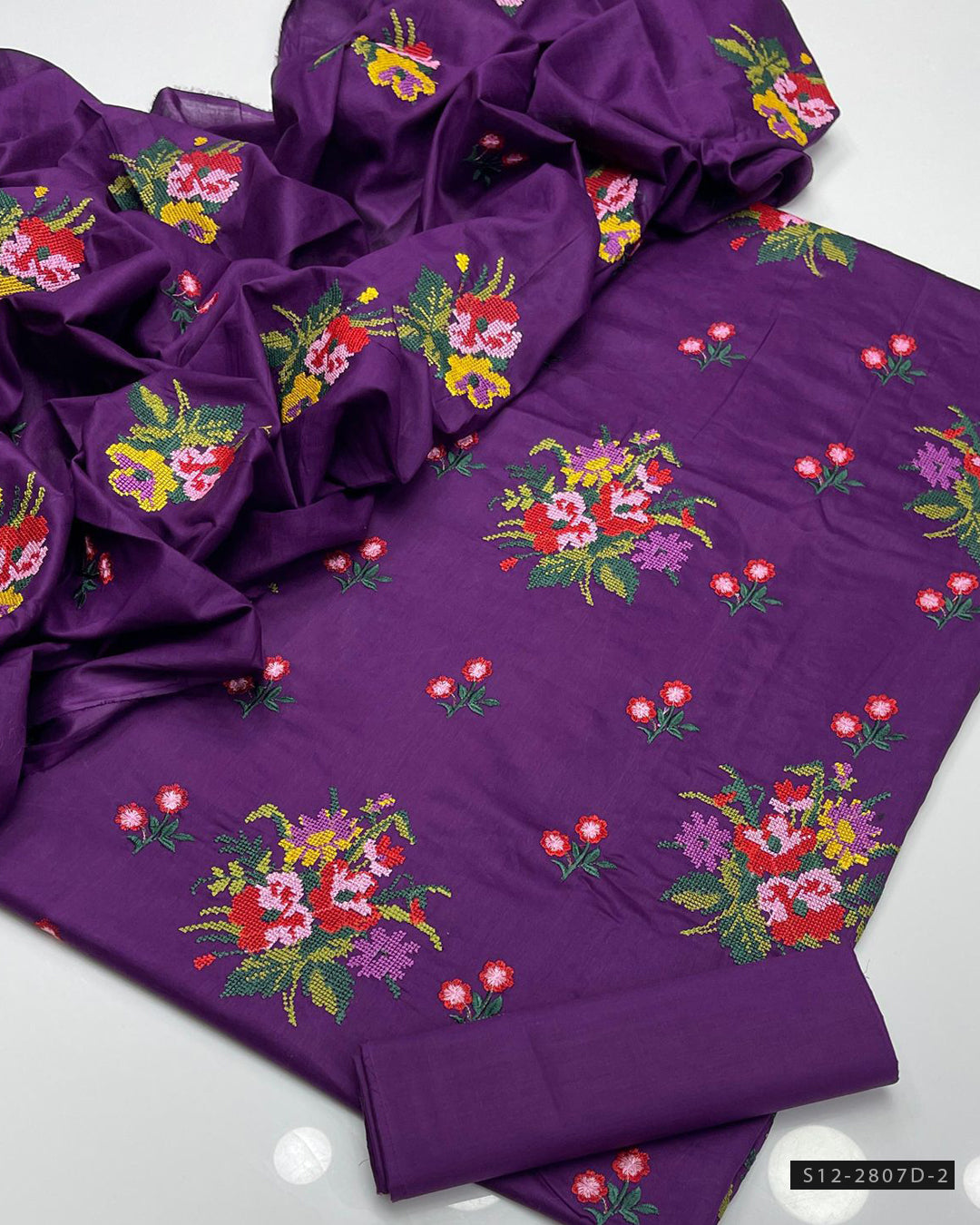 3 PC Unstitched Lawn Dress Collection
