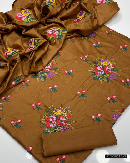 3 PC Unstitched Lawn Dress Collection