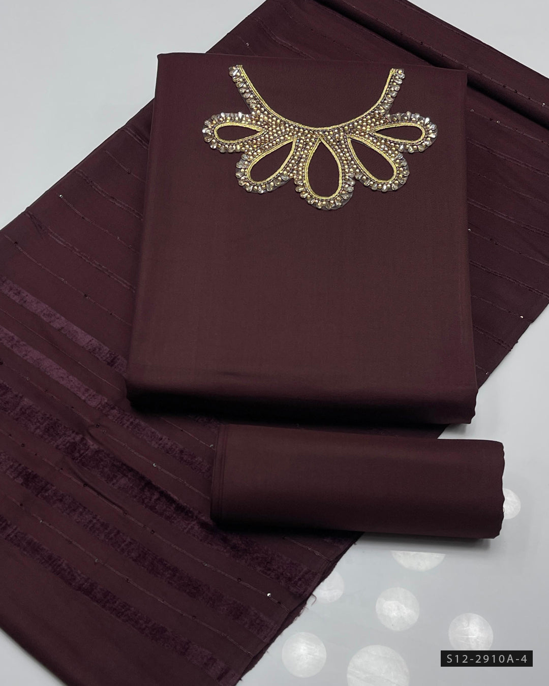 3 PC Unstitched Dhanak Dress Collection