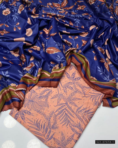 3 PC Lawn Printed Unstitched Collection