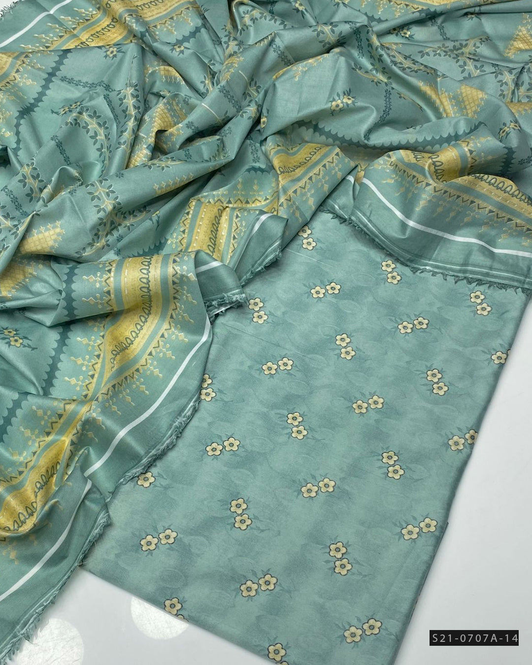 3 PC Lawn Printed Unstitched Collection