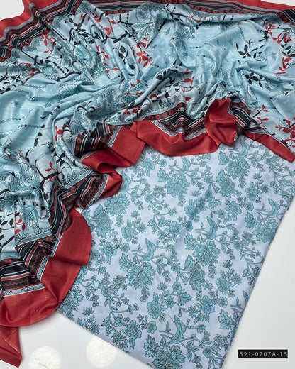 3 PC Lawn Printed Unstitched Collection