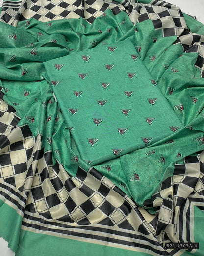 3 PC Lawn Printed Unstitched Collection
