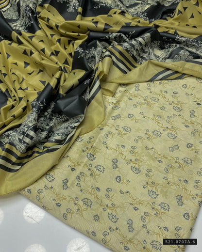 3 PC Lawn Printed Unstitched Collection