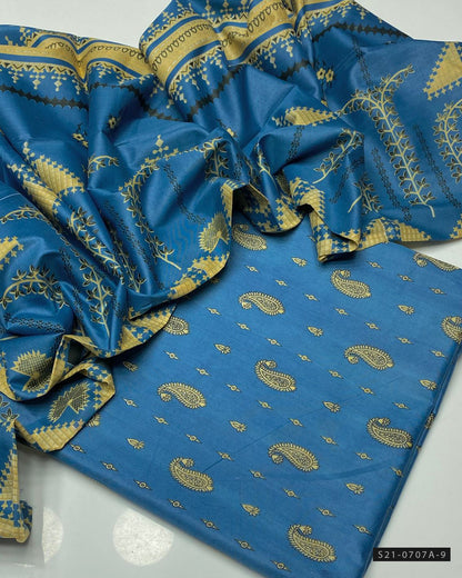 3 PC Lawn Printed Unstitched Collection