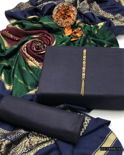 3 PC Unstitched Marina Dress Collection