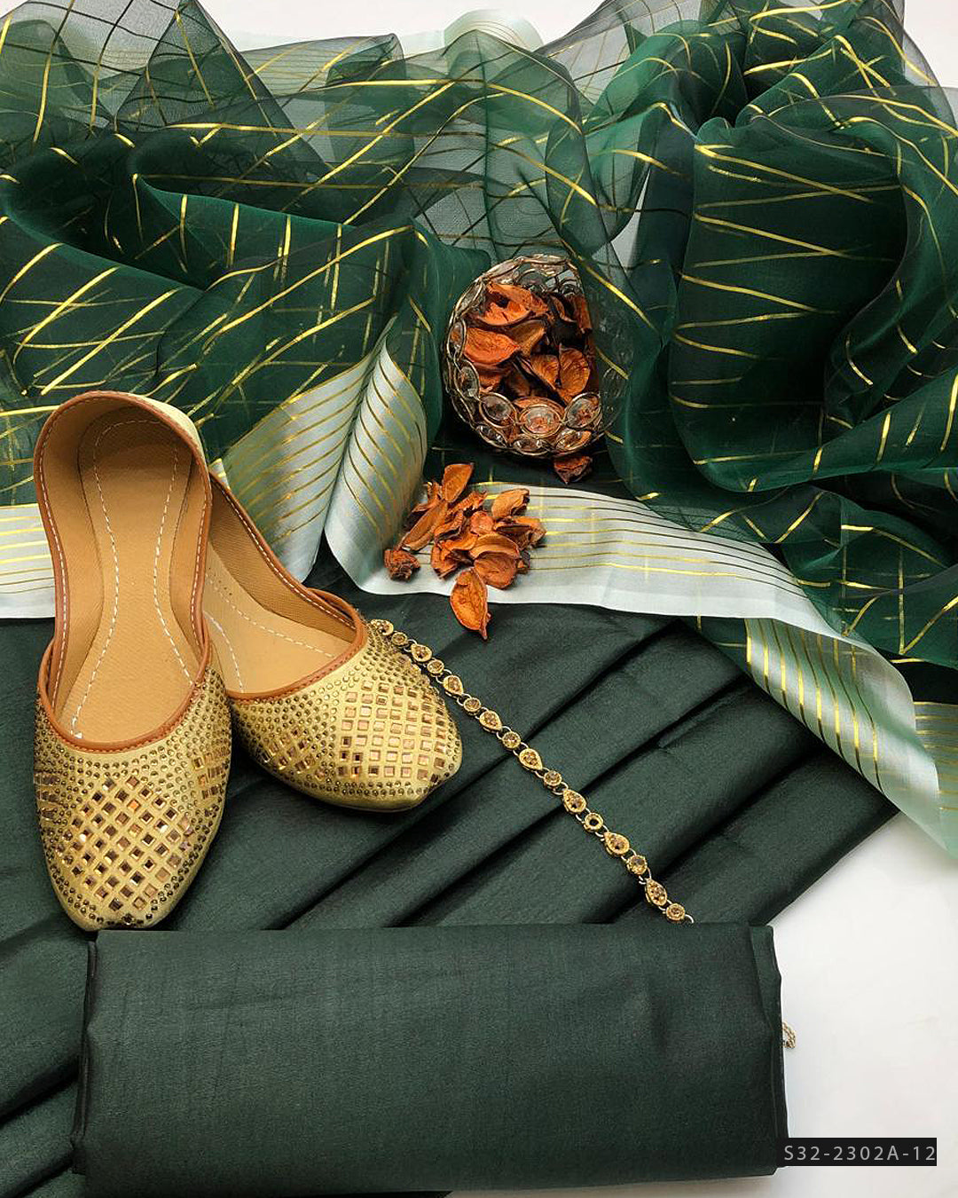 3 PC Unstitched Formal Wear Dress Collection