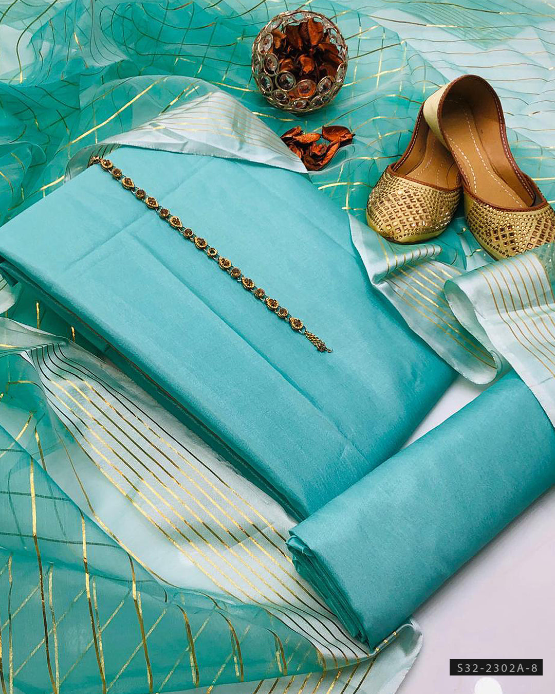 3 PC Unstitched Formal Wear Dress Collection