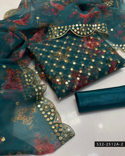 3 PC Unstitched Formal Wear Dress Collection