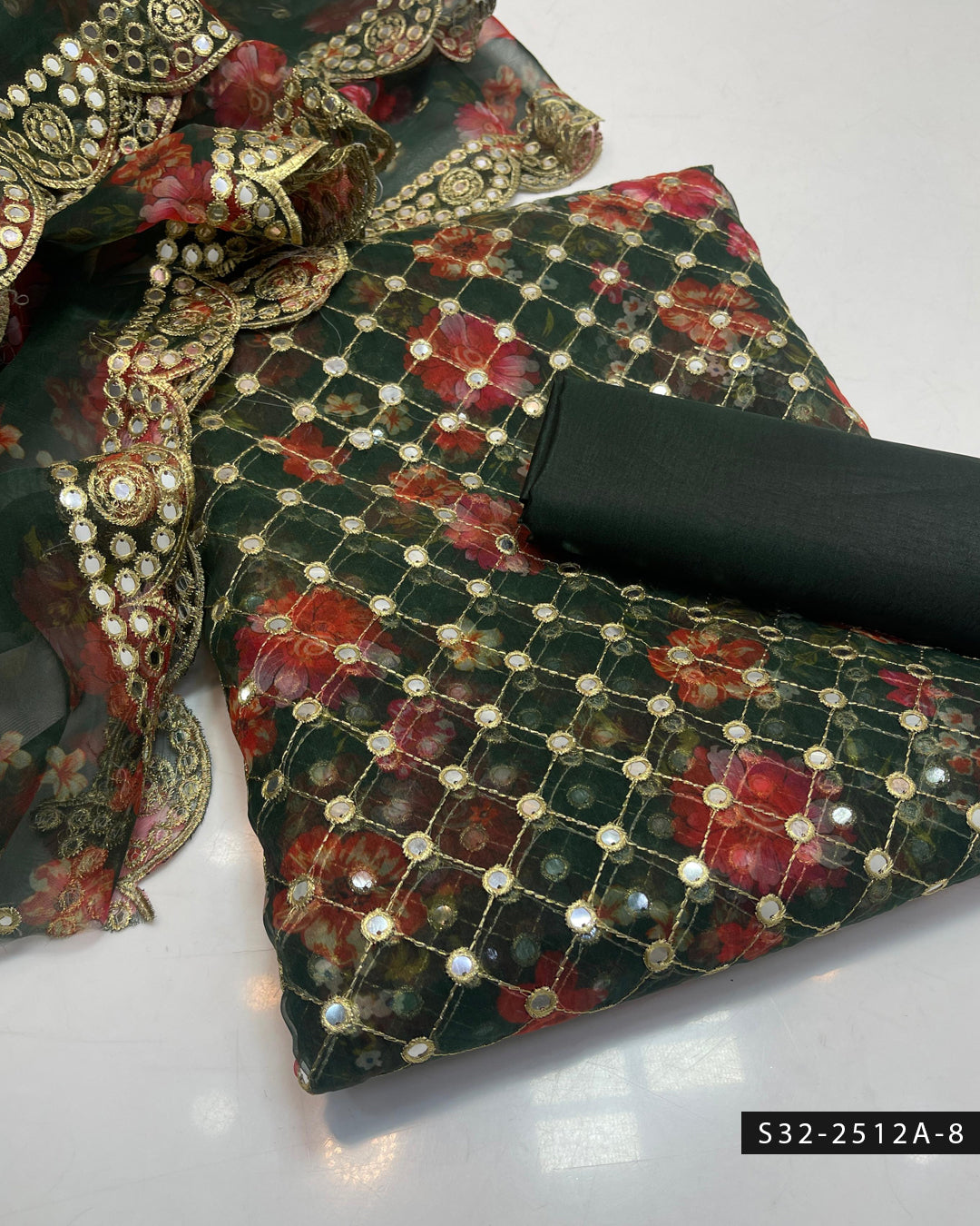 3 PC Unstitched Formal Wear Dress Collection