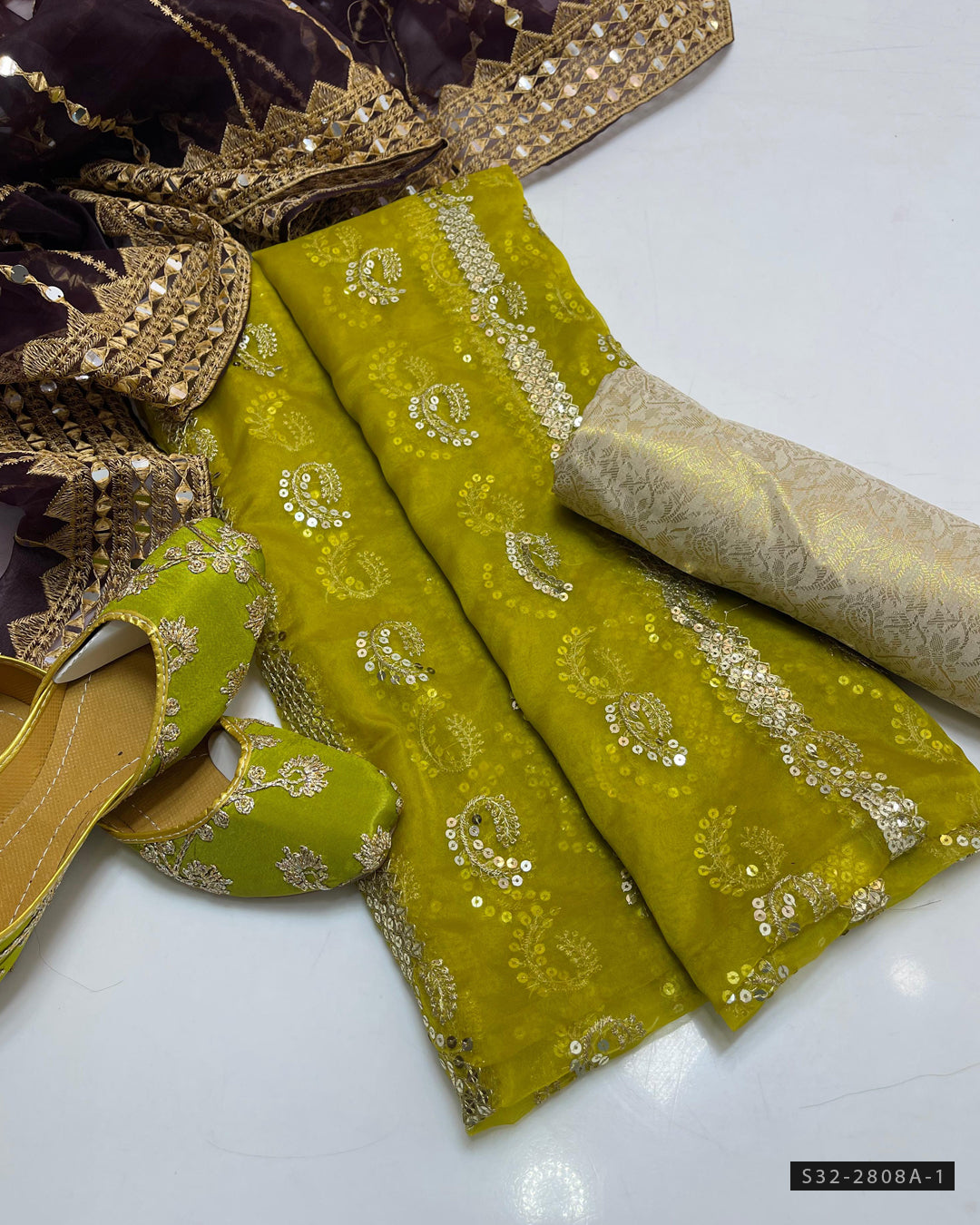 3 PC Unstitched Formal Wear Dress Collection