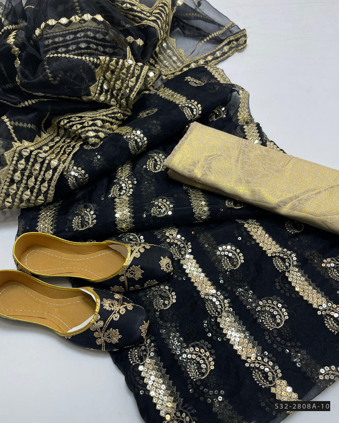 3 PC Unstitched Formal Wear Dress Collection