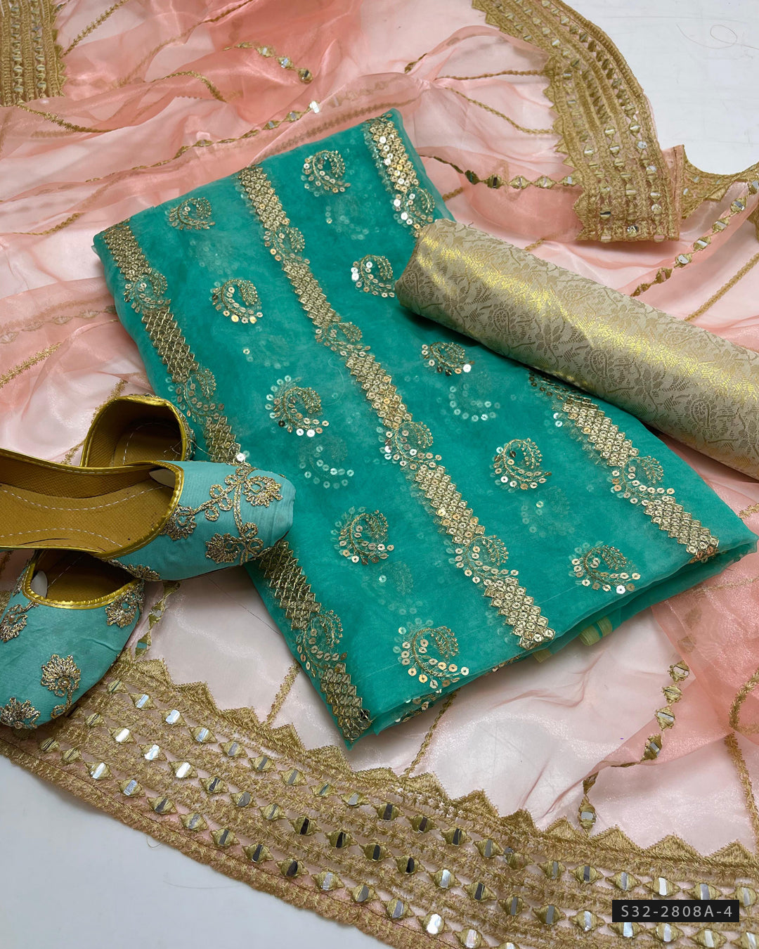 3 PC Unstitched Formal Wear Dress Collection