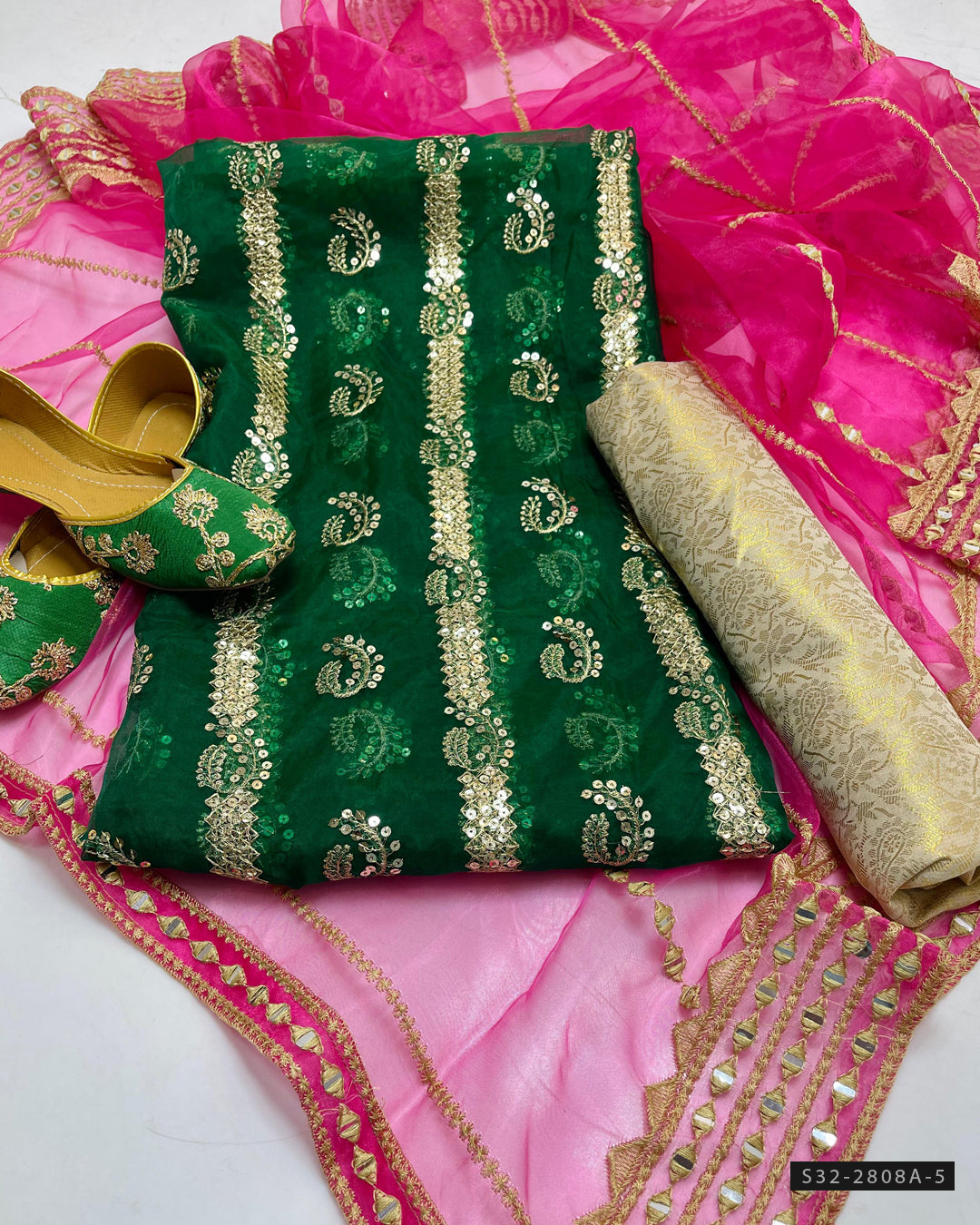 3 PC Unstitched Formal Wear Dress Collection