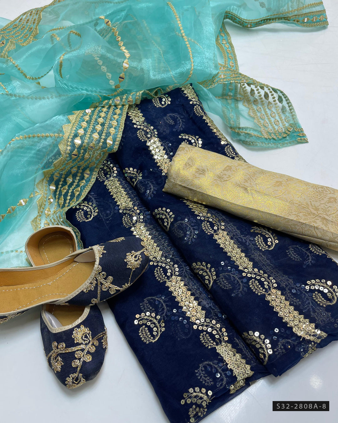 3 PC Unstitched Formal Wear Dress Collection