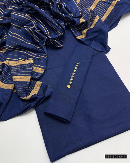 3 PC Unstitched Khaddi Susi Dress Collection