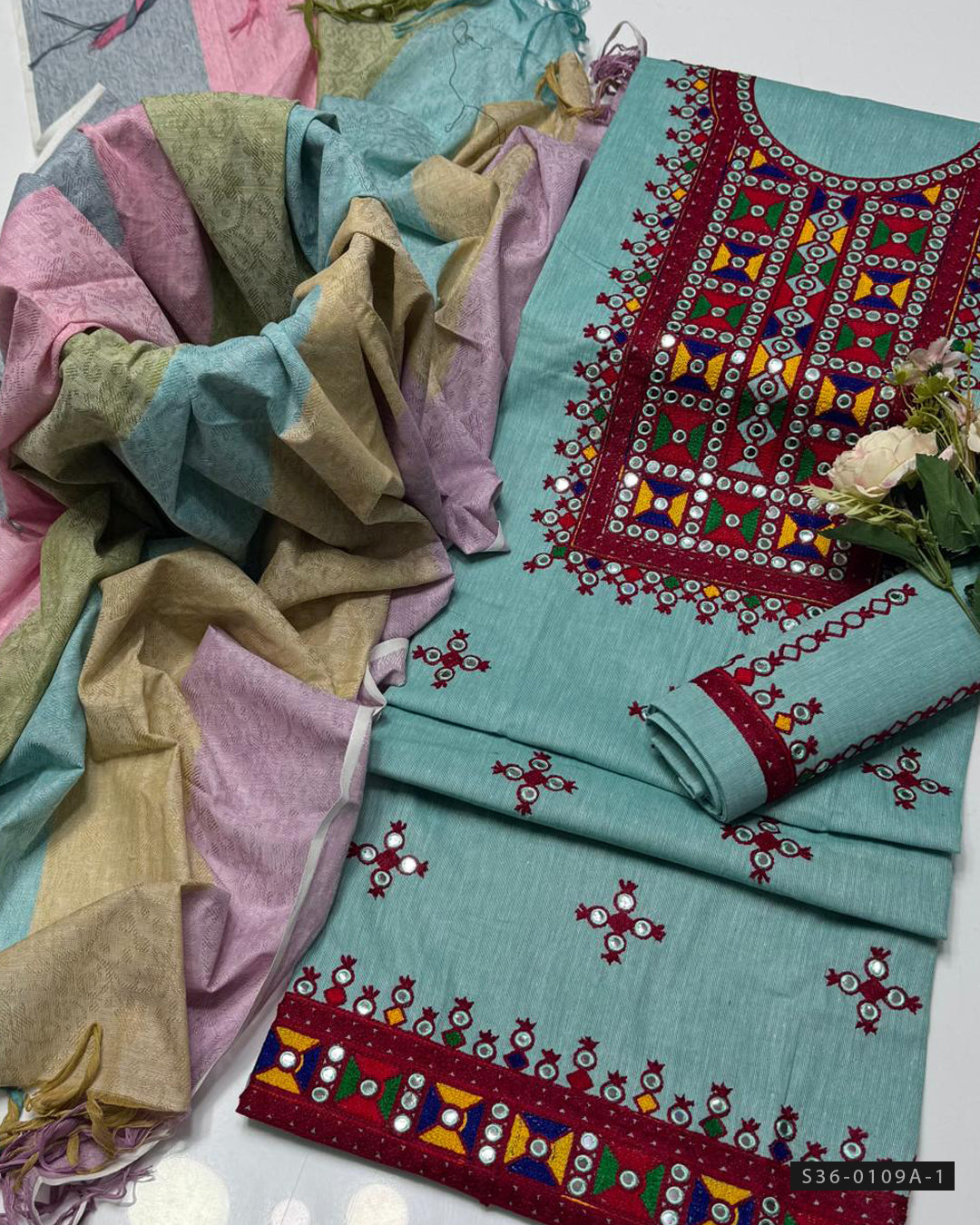 3 PC Unstitched Khaddar Dress Collection