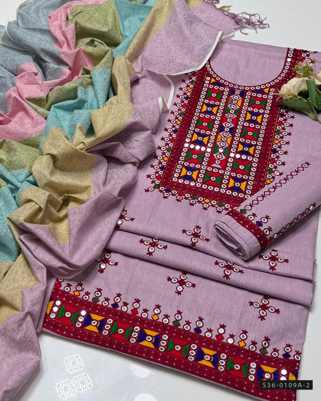 3 PC Unstitched Khaddar Dress Collection