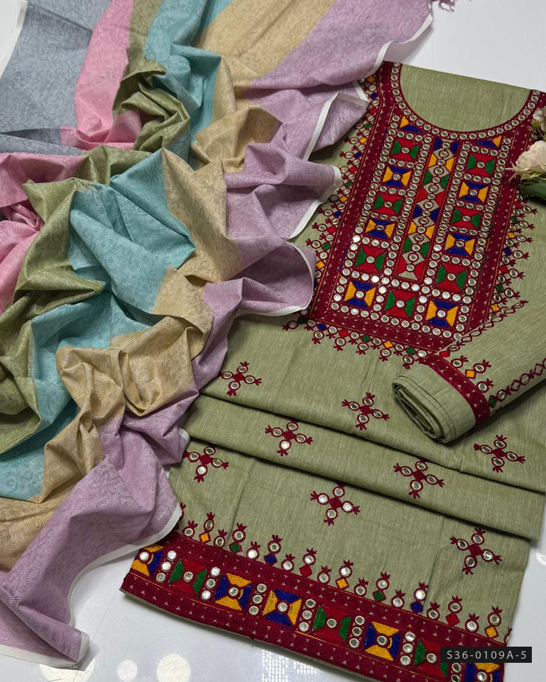3 PC Unstitched Khaddar Dress Collection
