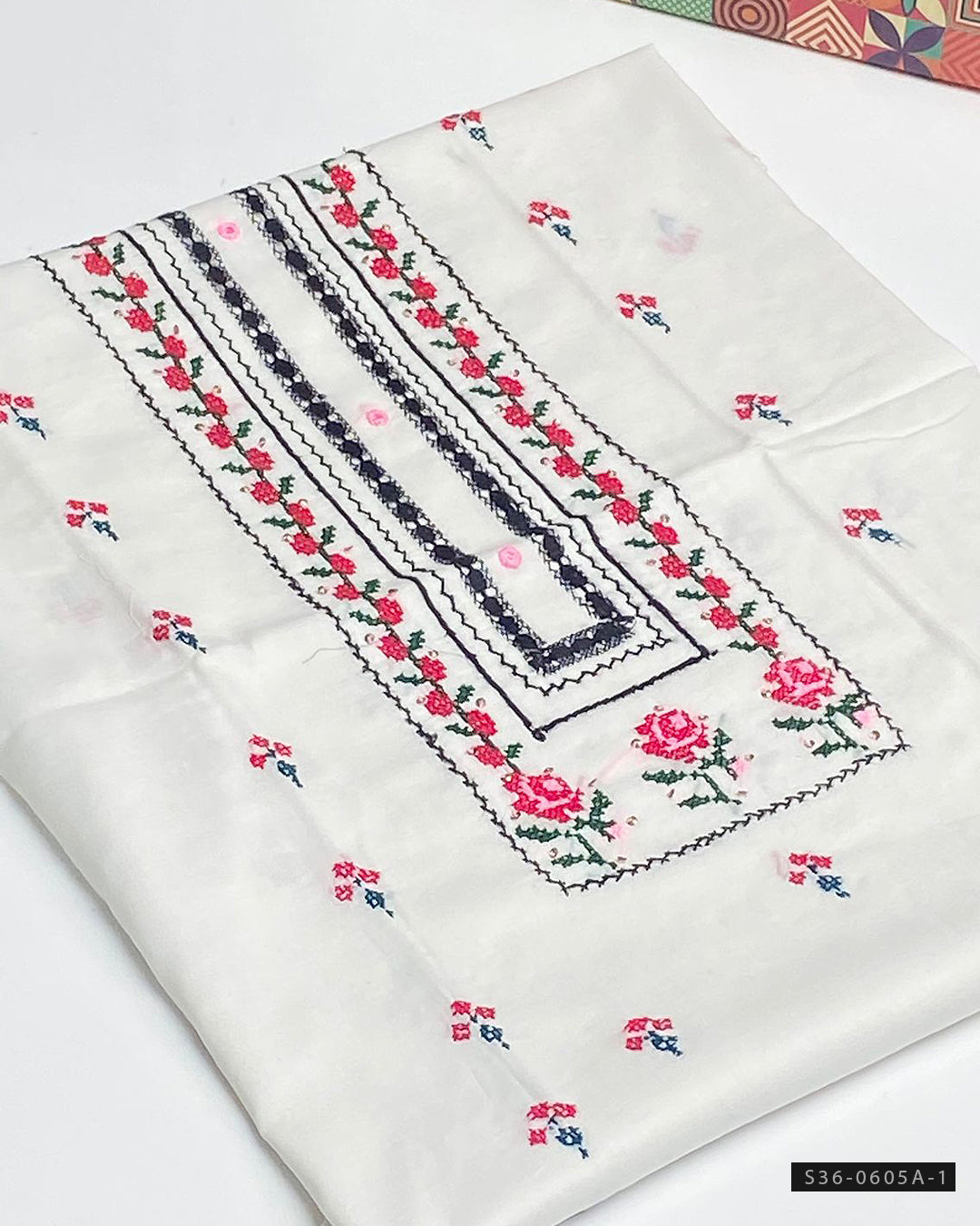Hand Embroidered Lawn Shirts