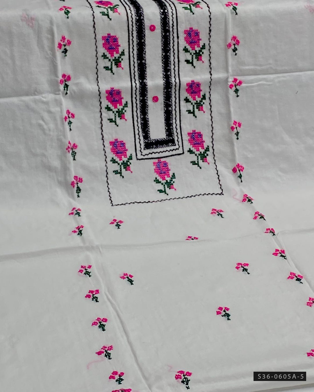 Hand Embroidered Lawn Shirts