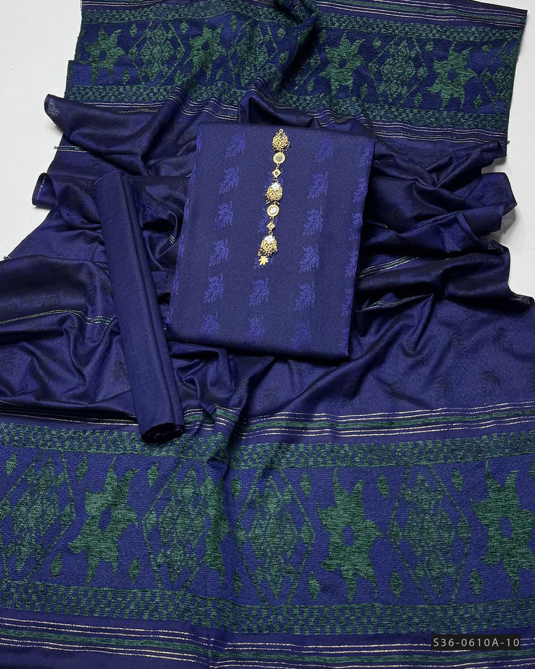 3 PC Unstitched Acrylic Dress Collection