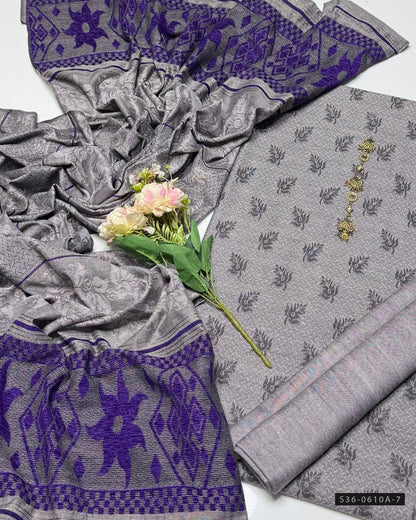 3 PC Unstitched Acrylic Dress Collection