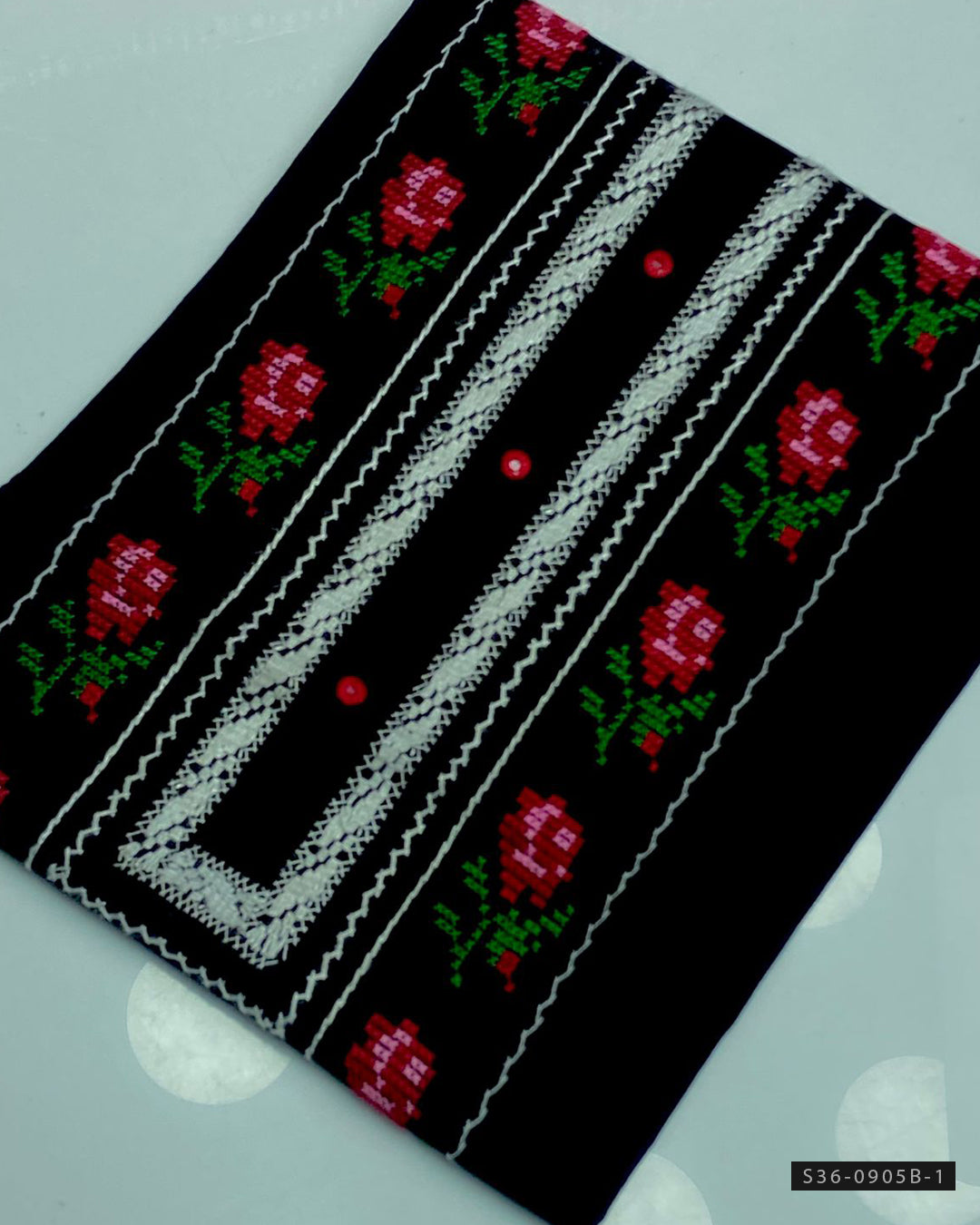 Hand Embroidered Lawn Shirt – S36-0905B