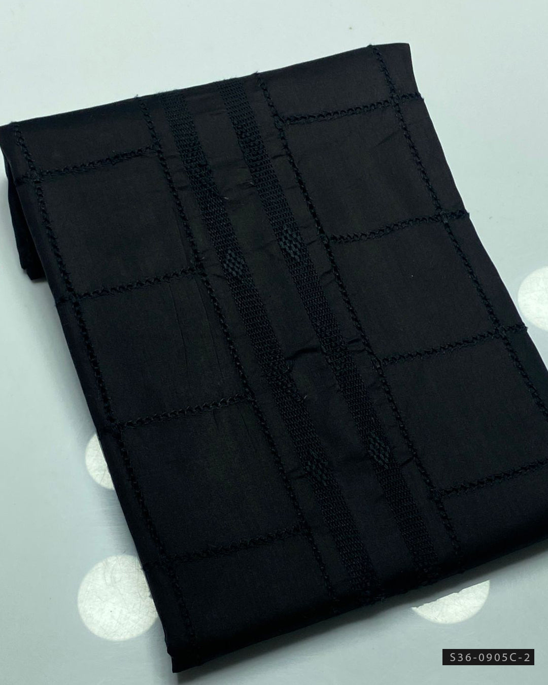Hand Embroidered Gents Shalwar Kameez – Unstitched Fabric