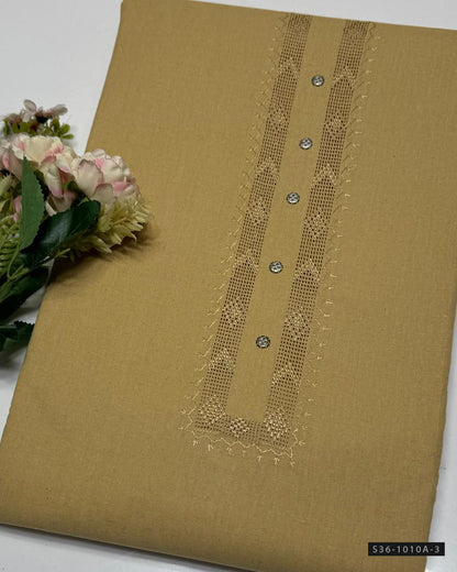 Handmade Tarkashi Karandi Khaddar Gents Suit