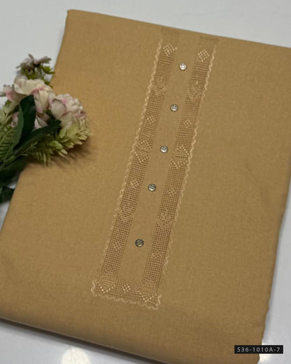 Handmade Tarkashi Karandi Khaddar Gents Suit