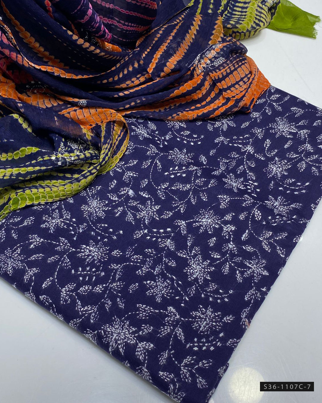 3 PC Unstitched Hand Embroidered Lawn Collection