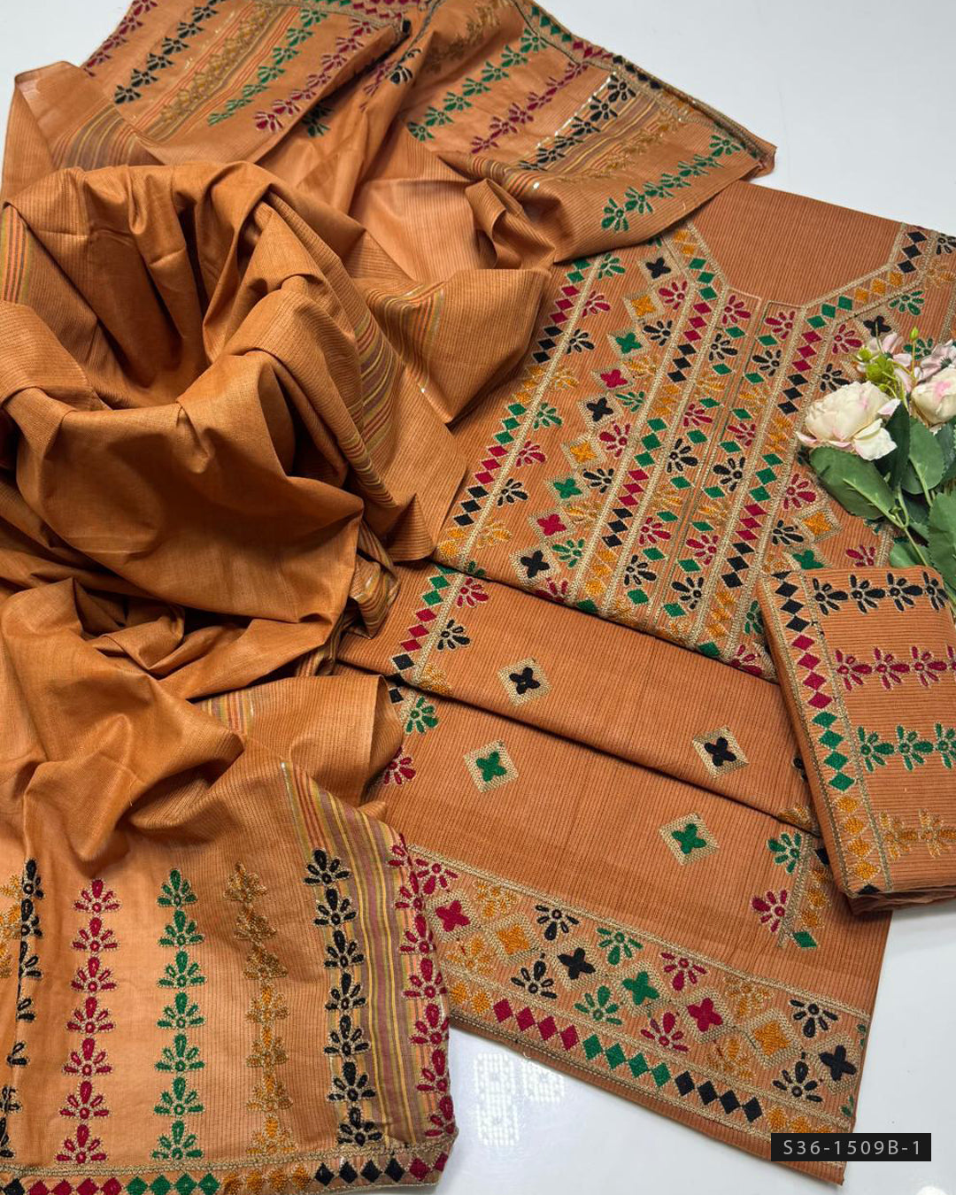 3 PC Unstitched Khaddar Dress Collection