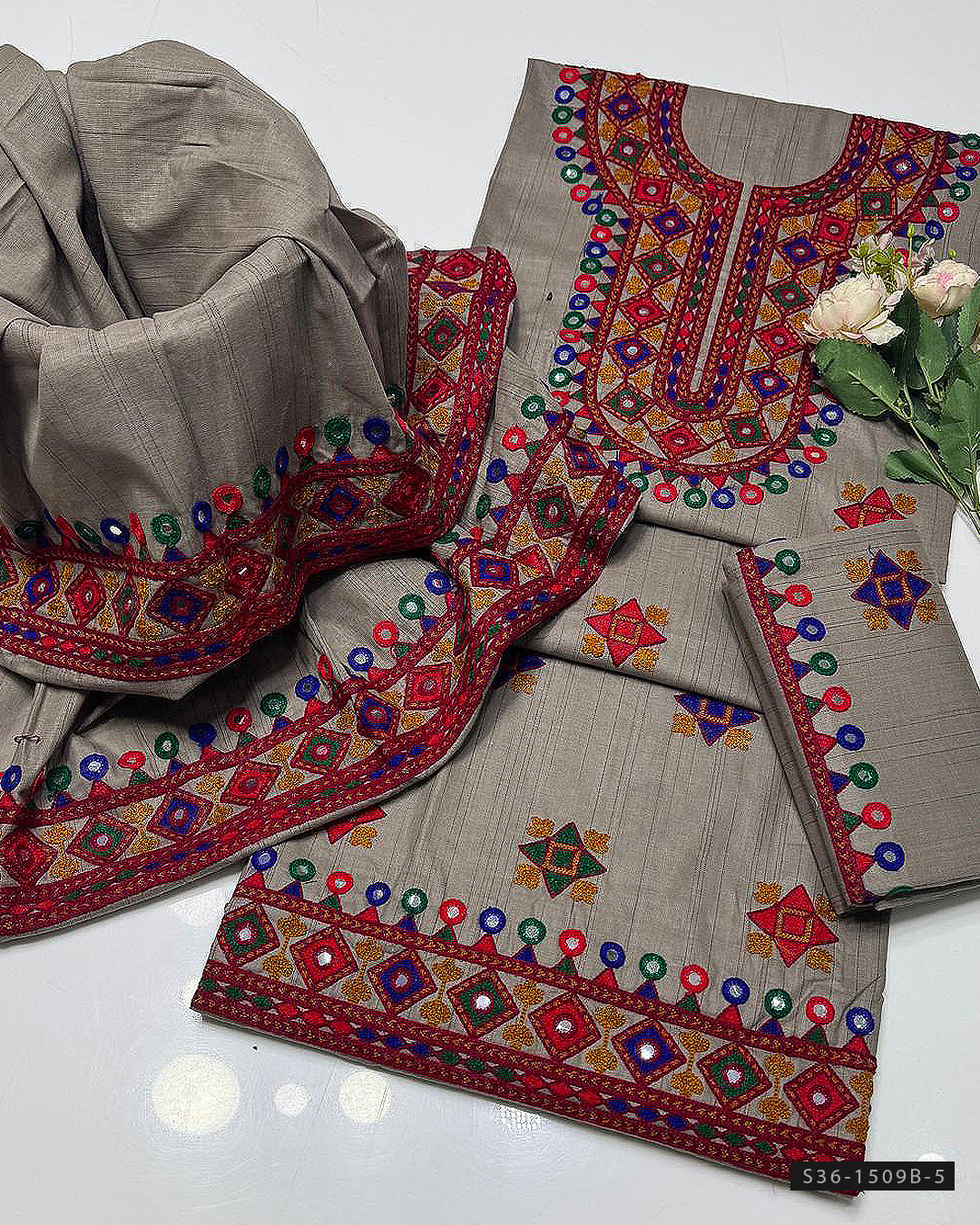 3 PC Unstitched Khaddar Dress Collection
