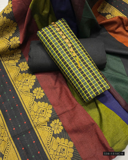 3 PC Unstitched Khaddi Dress Collection