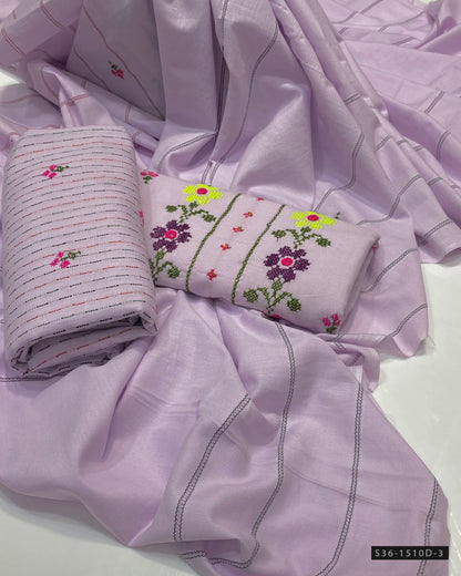 Handmade 3 PC Unstitched Khaddi Dress Collection