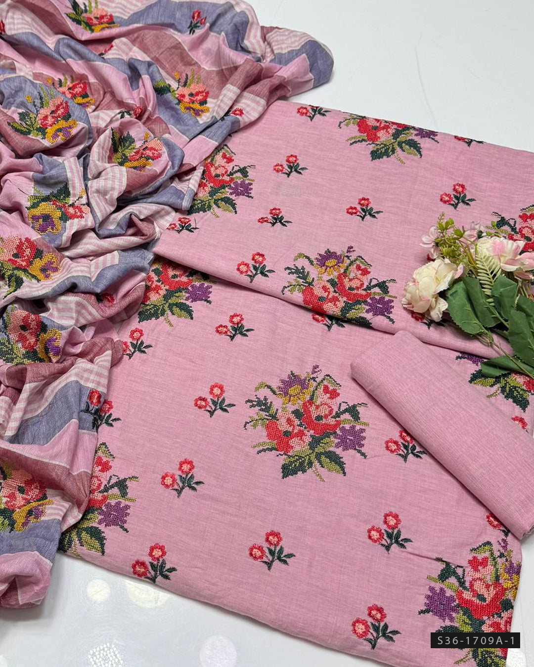 3 PC Unstitched Khaddar Dress Collection