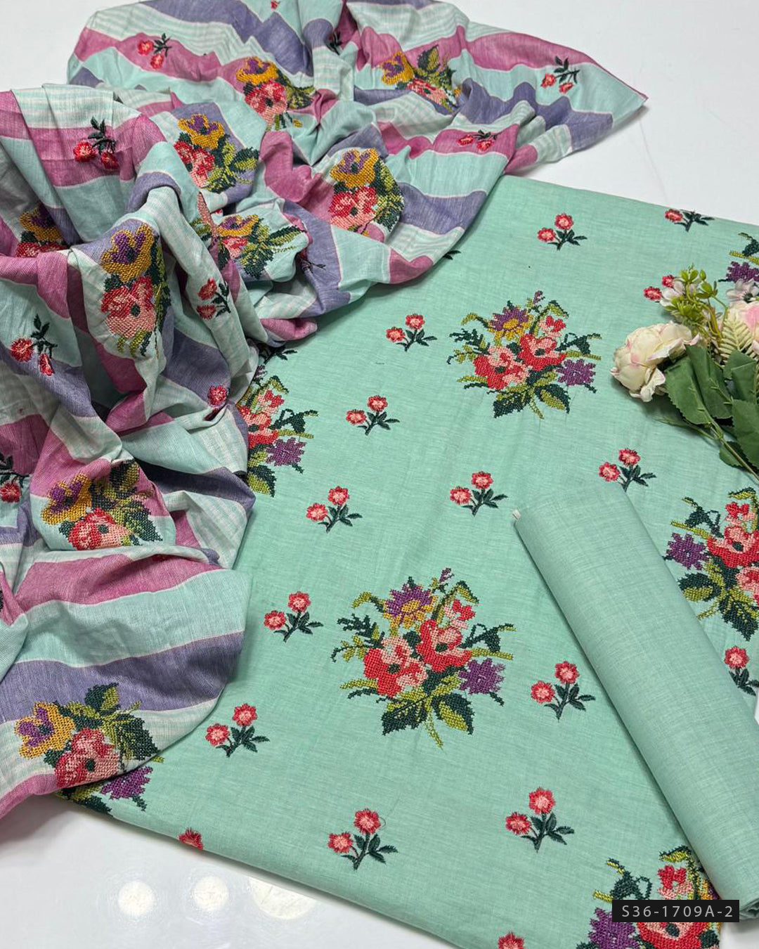3 PC Unstitched Khaddar Dress Collection