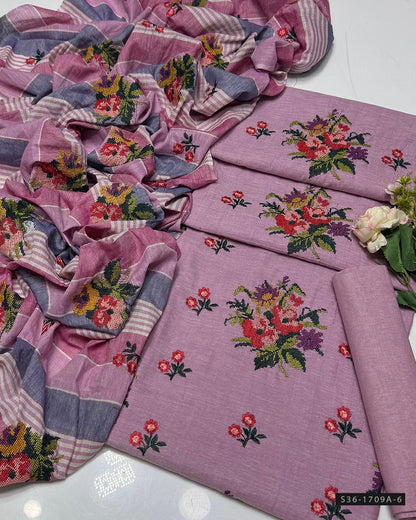 3 PC Unstitched Khaddar Dress Collection