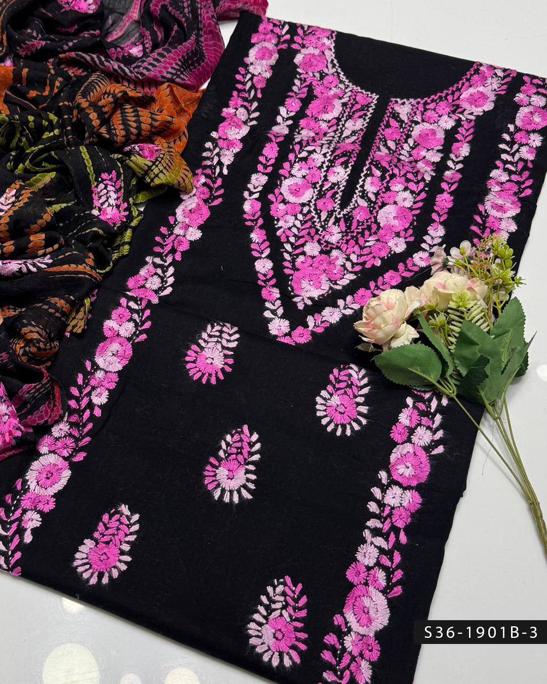 Handmade 3 PC Unstitched Lawn Dress Collection