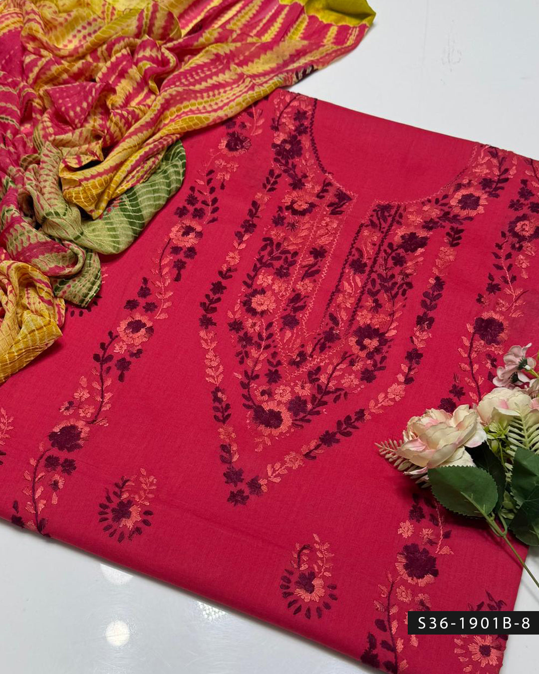 Handmade 3 PC Unstitched Lawn Dress Collection