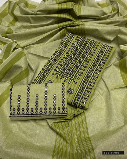 3 PC Unstitched Khadi Khaddar Dress Collection