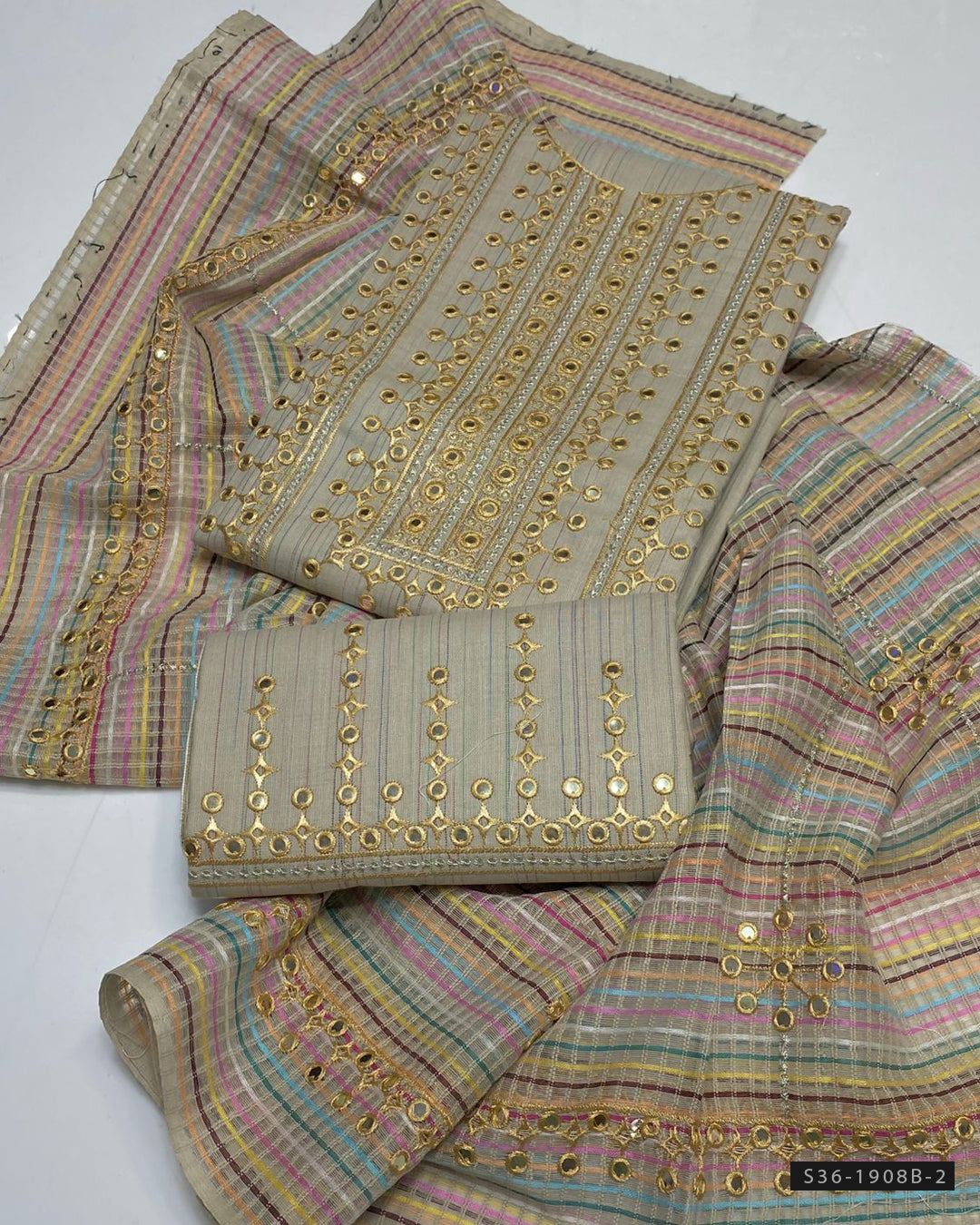 3 PC Unstitched Khadi Khaddar Dress Collection