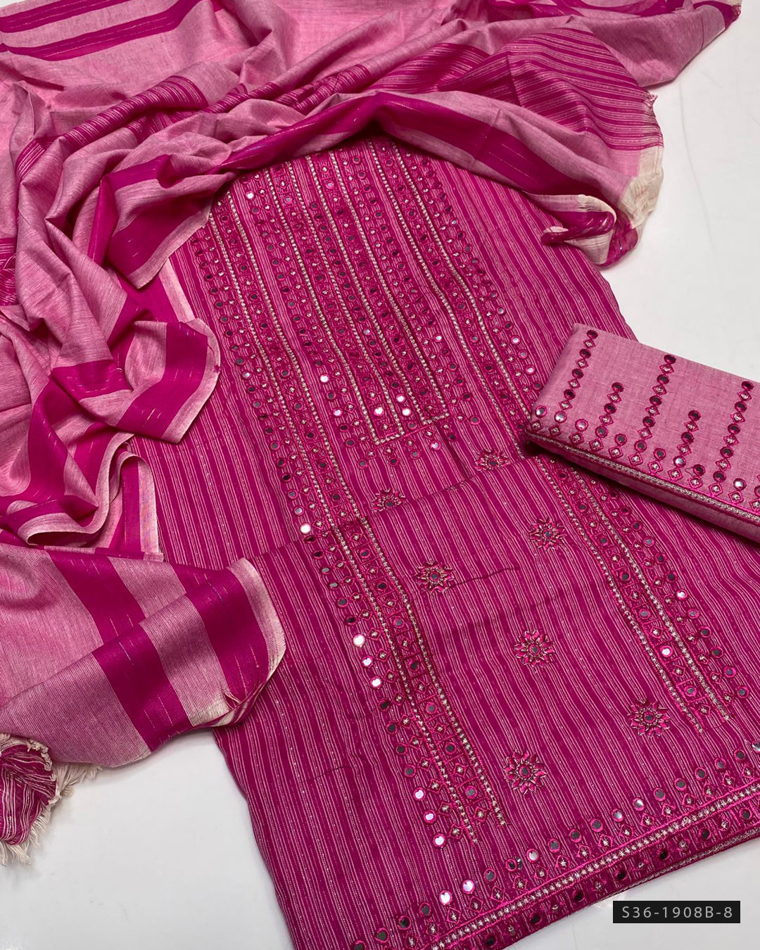 3 PC Unstitched Khadi Khaddar Dress Collection