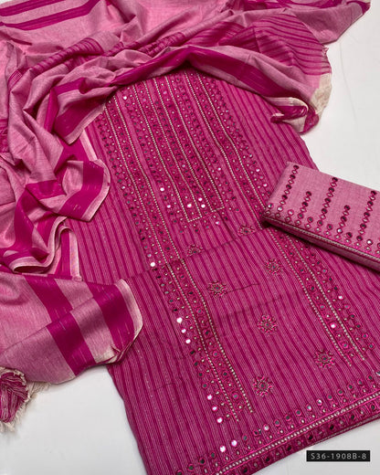 3 PC Unstitched Khadi Khaddar Dress Collection