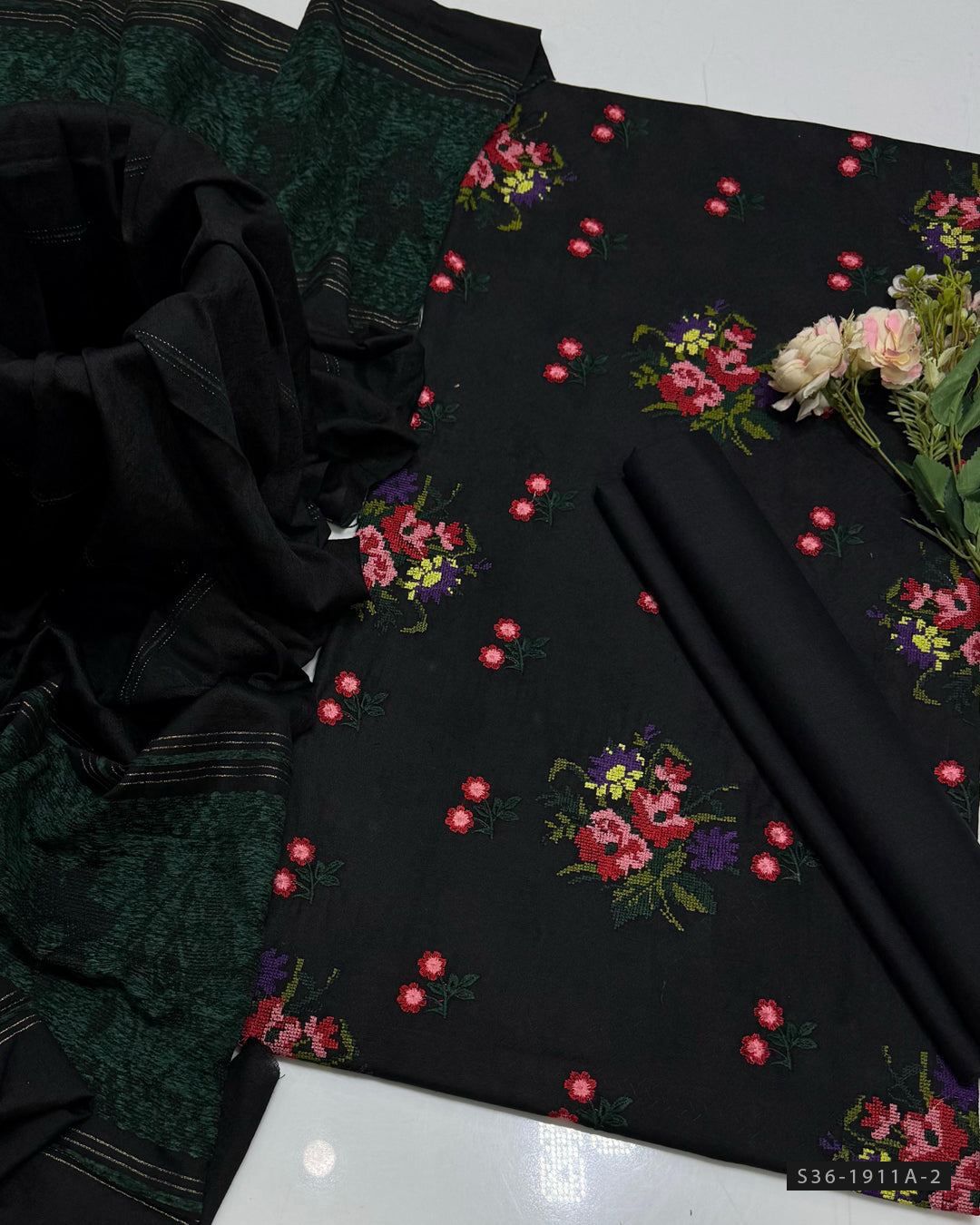 3 PC Unstitched Winter Khadi Dress Collection