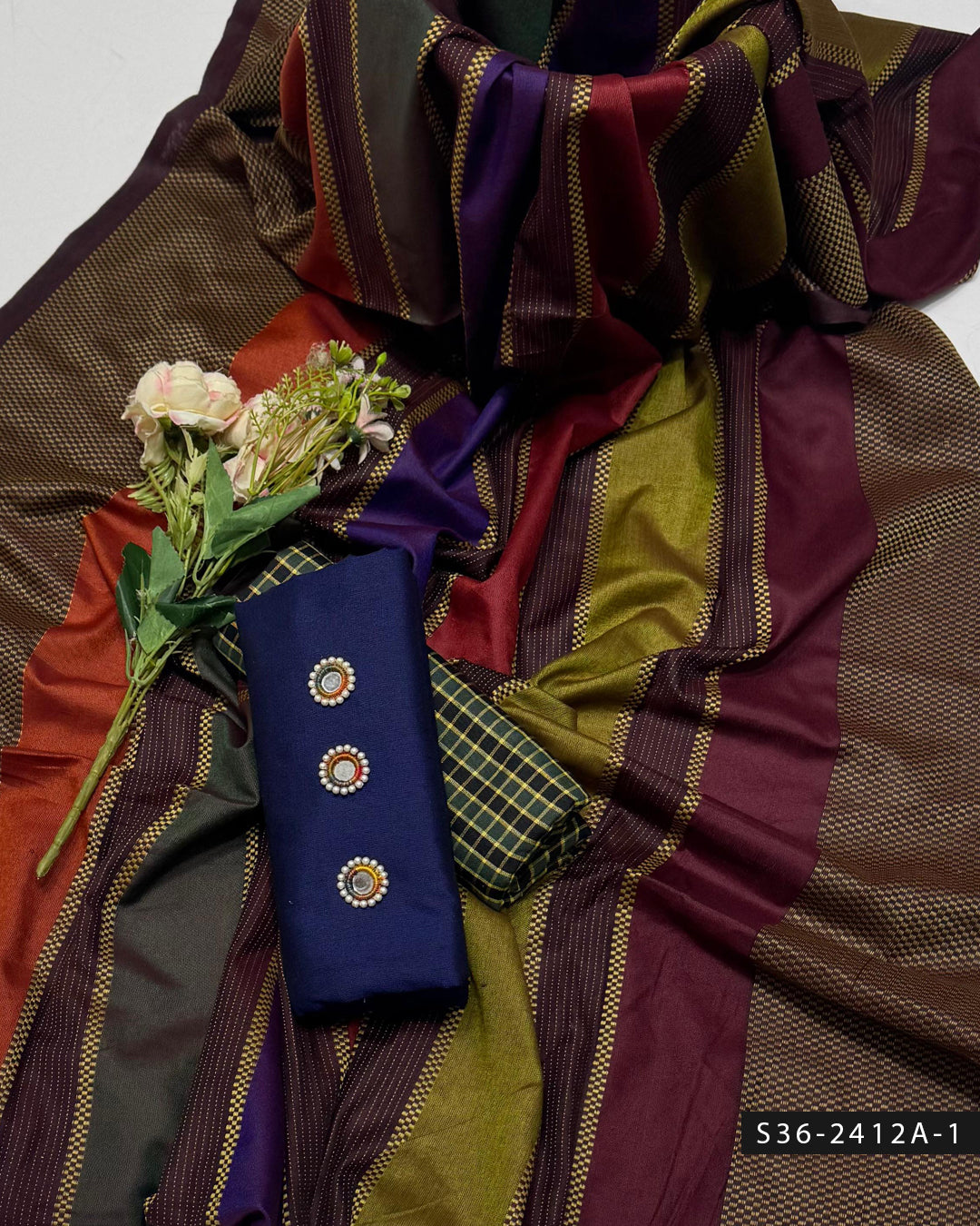 3 PC Unstitched Khadi Dress Collection